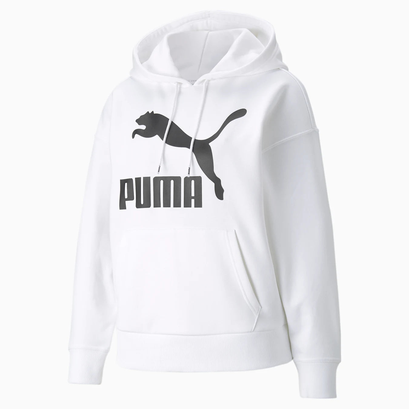 Hoodyes PUMA Dama Blanco Con Negro Algodón - 530074-02