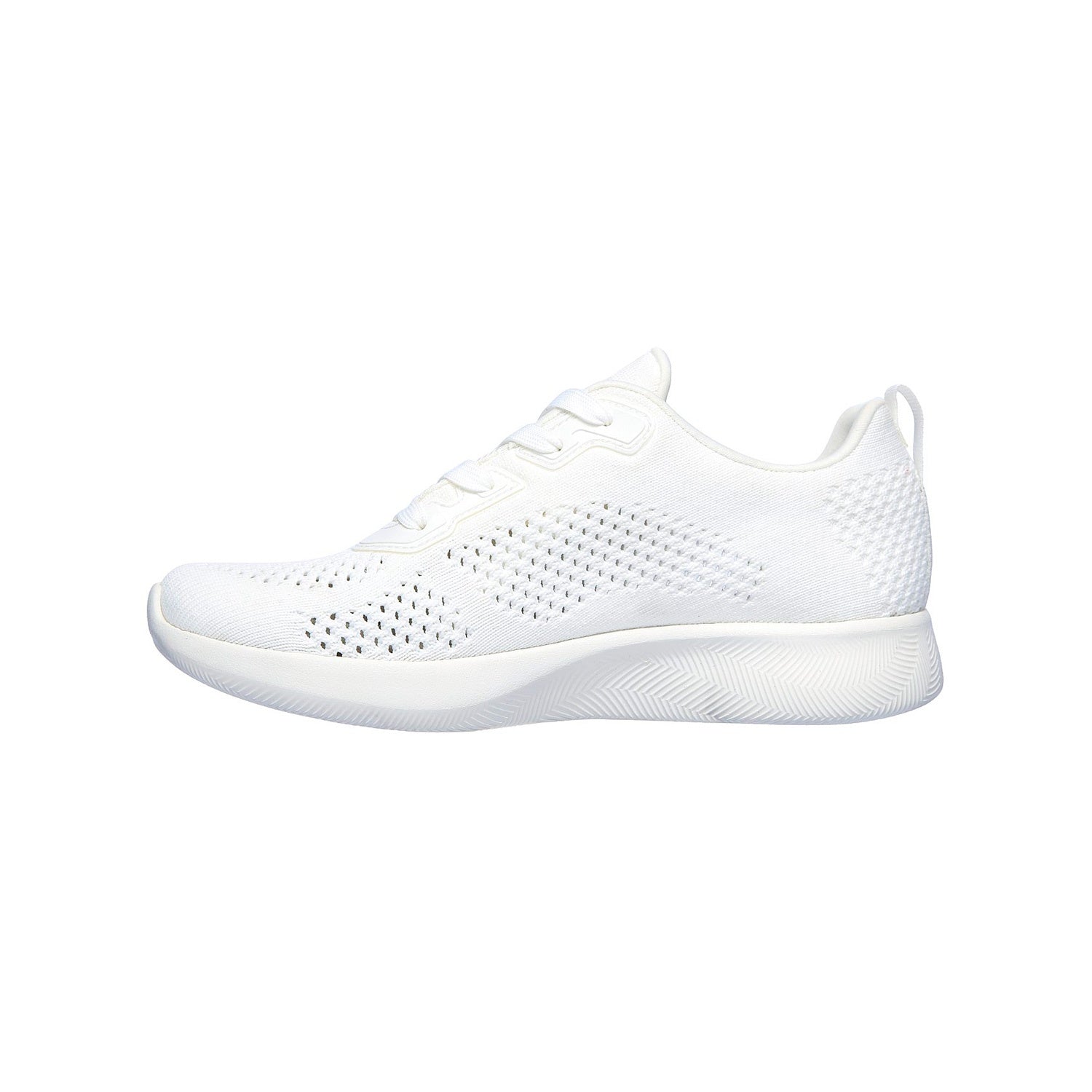Tenis Skechers Dama Bobs Squad Todo Blanco - 117018-WHT