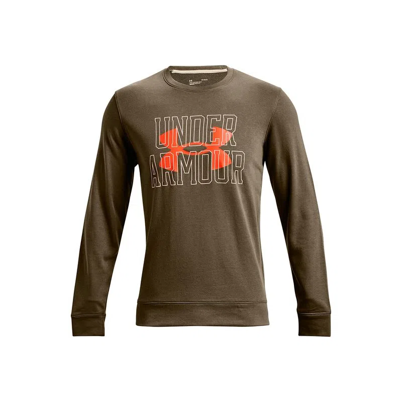 Saco UNDER ARMOUR Hombre Cuello Redondo Algodón Verde - 1370391-361