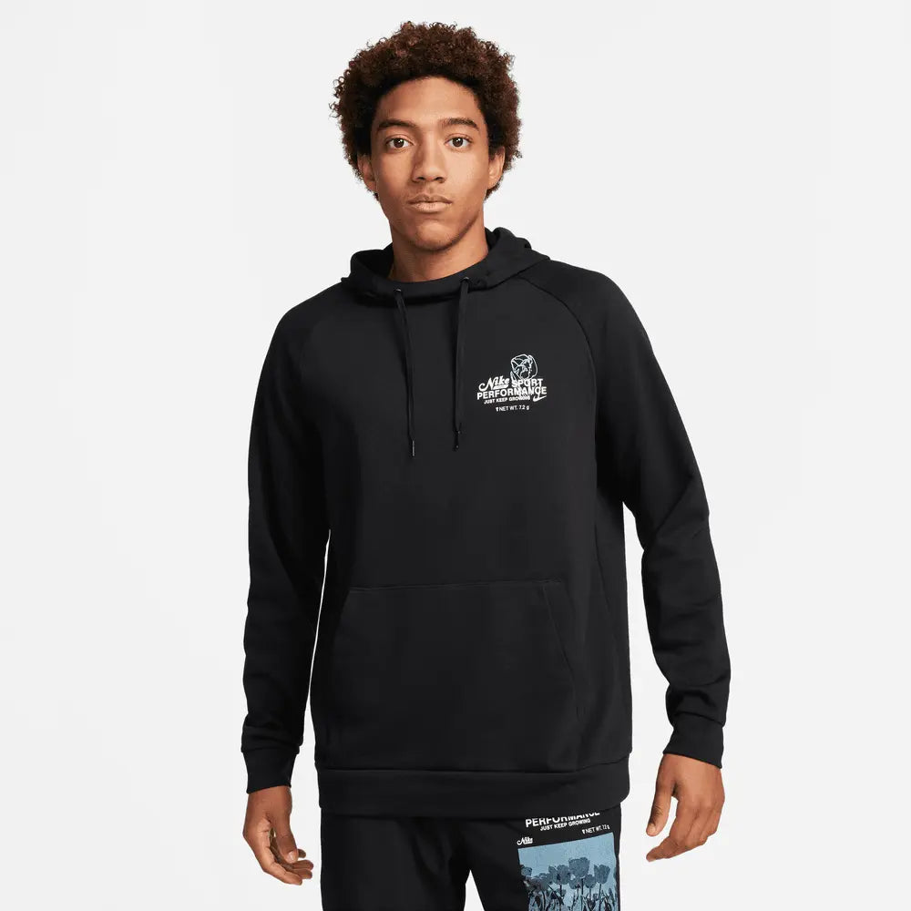 Hoodye NIKE Hombre Negro Cerrado Capota - FN3285-010