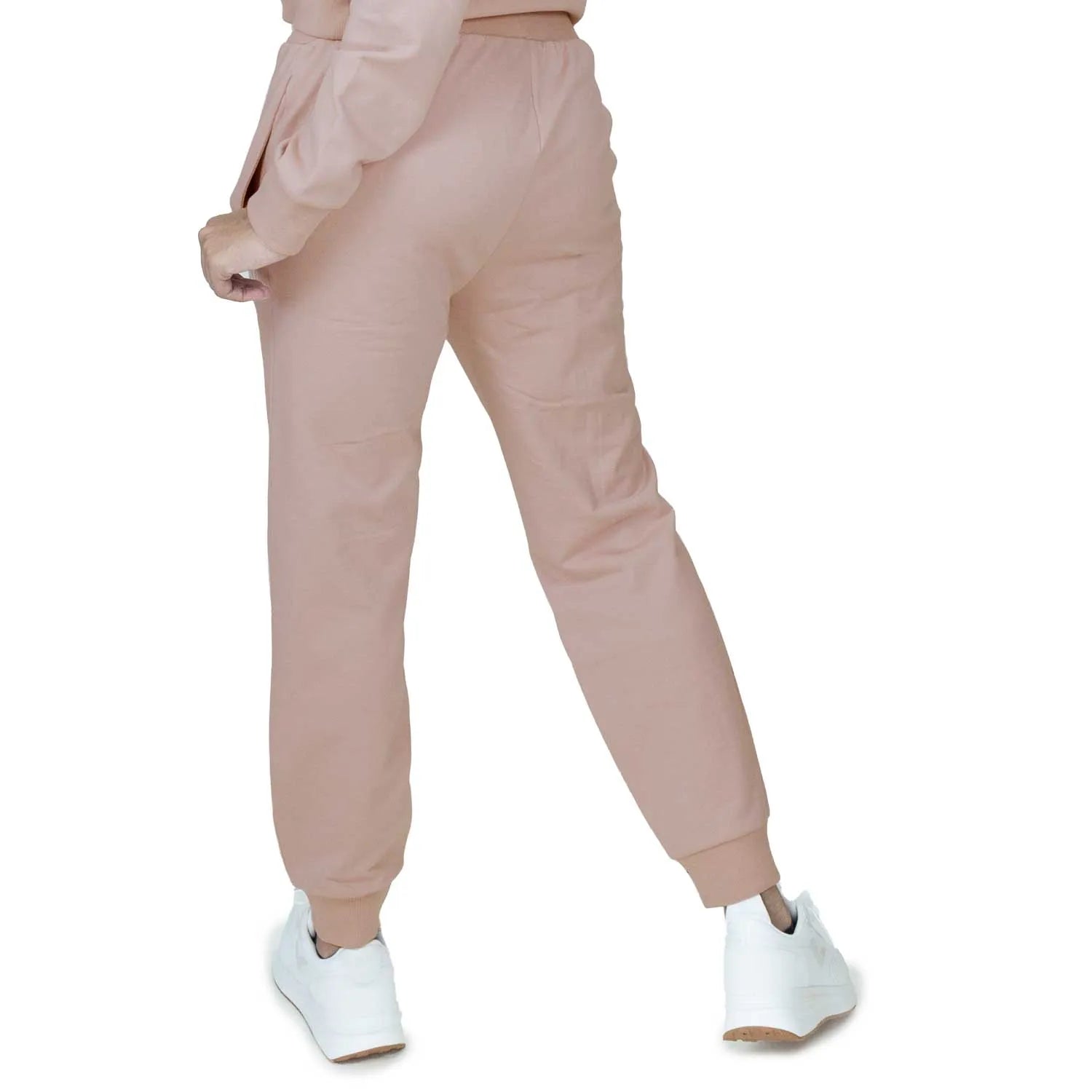 JOGGER EVERLAST BEIGE DAMA ALGODÓN  - EV14NAL505