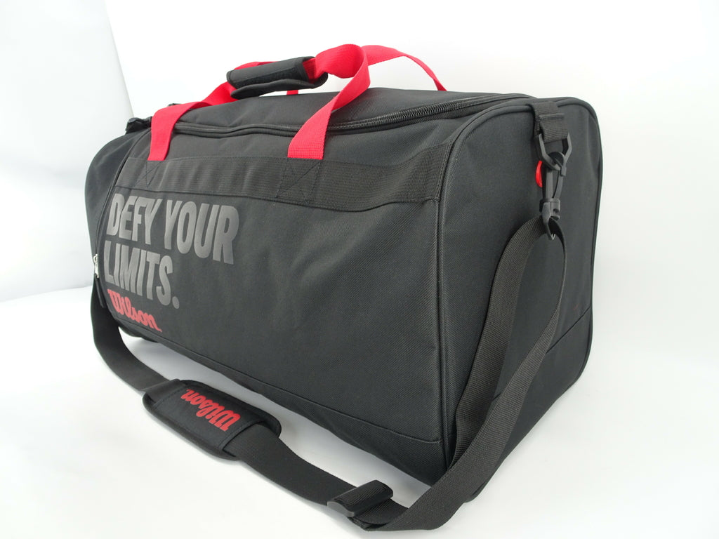 Maleta WILSON Gym Negra Rojo Unisex - 65-150013BL