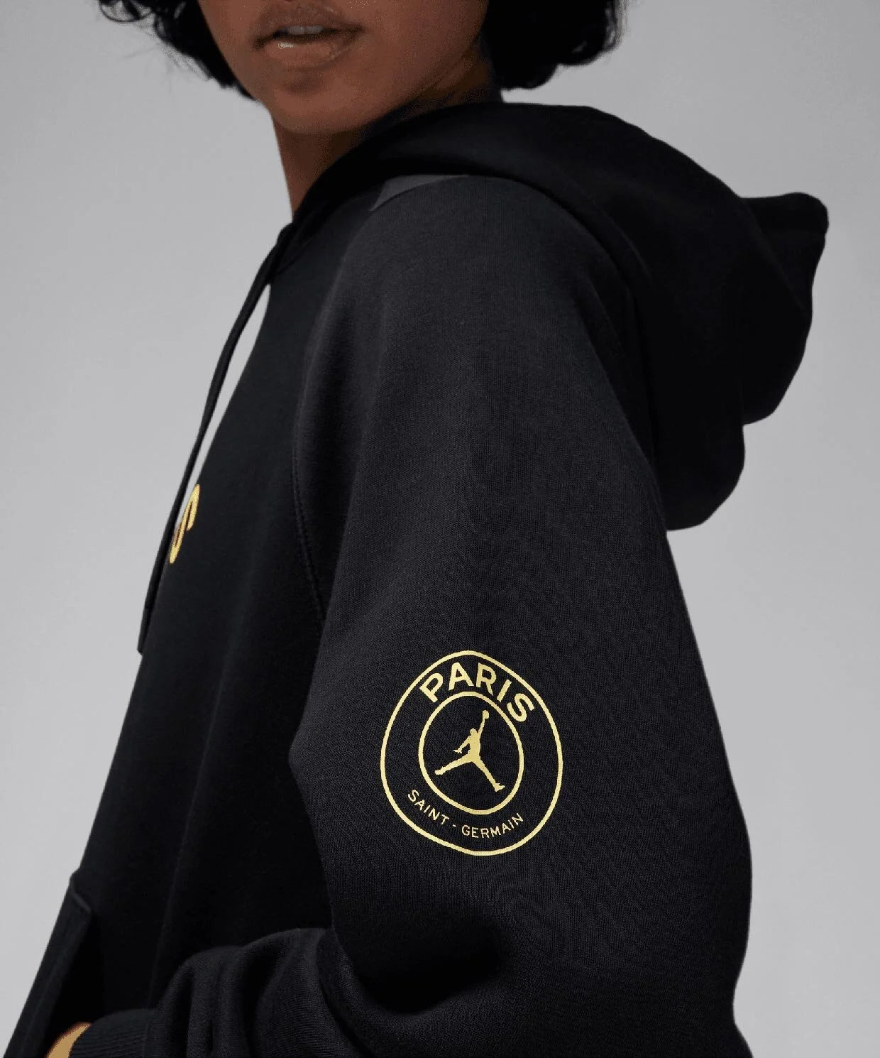 Hoodye NIKE Dama Cuello Redondo Negro Paris- FN5176-010