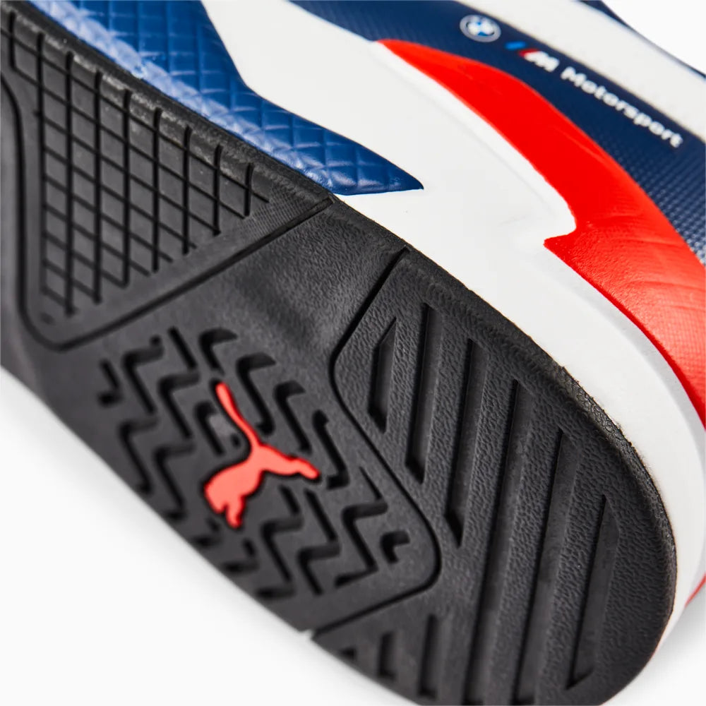 Tenis PUMA Hombre BMW Mms X-ray Speed Blanco Azul Rojo - 307137-04