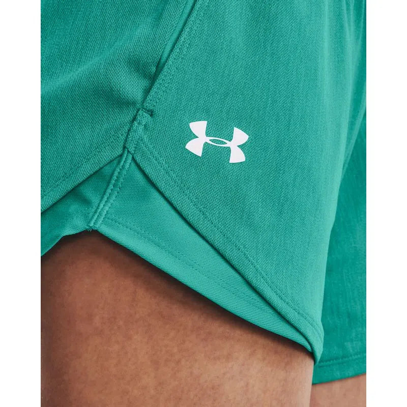 Pantaloneta Under Armour Dama Entrenamiento Verde - 1349125-369