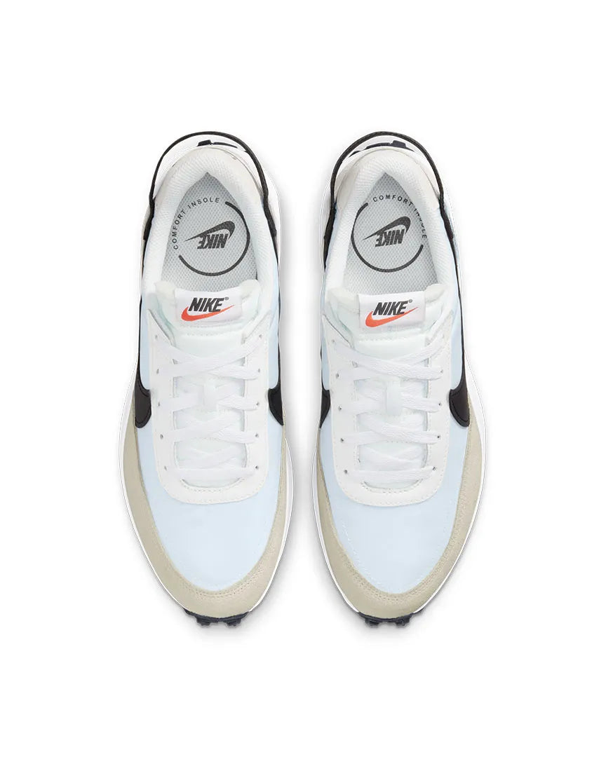 Tenis Nike Hombre Waffle Debut Blanco Negro - DH9522-103