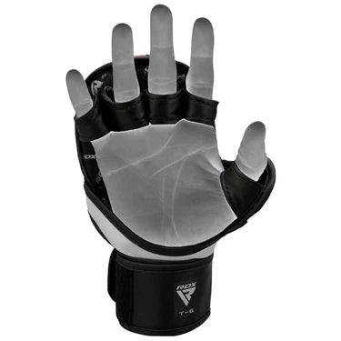 Guantes MMA RDX Rojo Negro - GGR-T6R