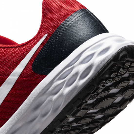 Tenis Nike Hombre Revolution 6 NN Rojo Con Blanco - DC3728-600