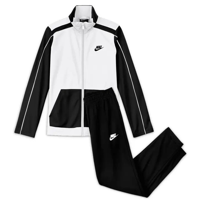 Sudadera NIKE Junior Blanca Negra - DH9661-100