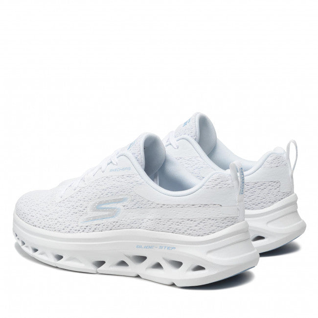 Tenis Dama SKECHERS Go Run Glide Step Flex Todo Blanco - 128890-WHT