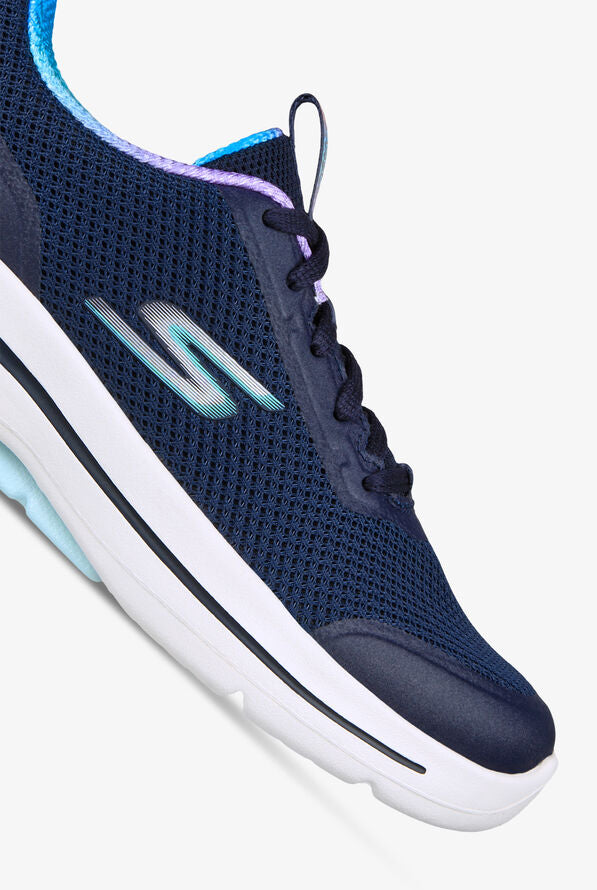 Tenis Dama SKECHERS Go Walk Arch Fit Azul Azul - 124868-NVTQ