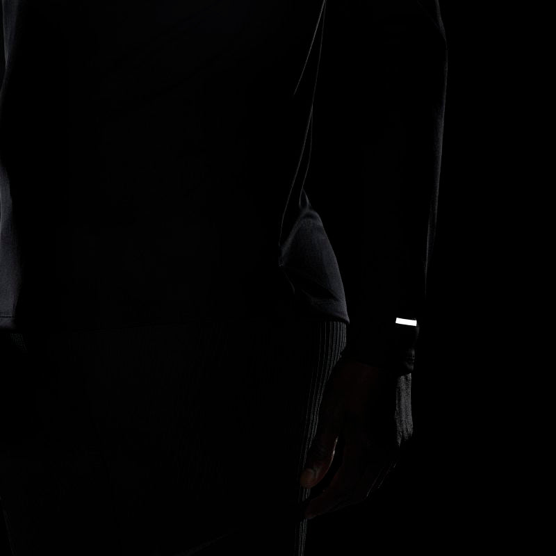 Camiseta Nike Hombre Ml Running Negra - DD4576-010