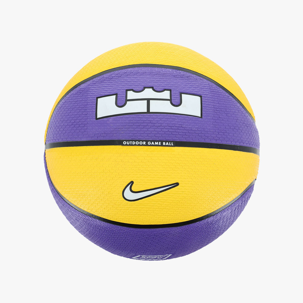 Balon Basquetbol NIKE Outdoor Game Ball Amarillo Morado #7 - N100437257507-575