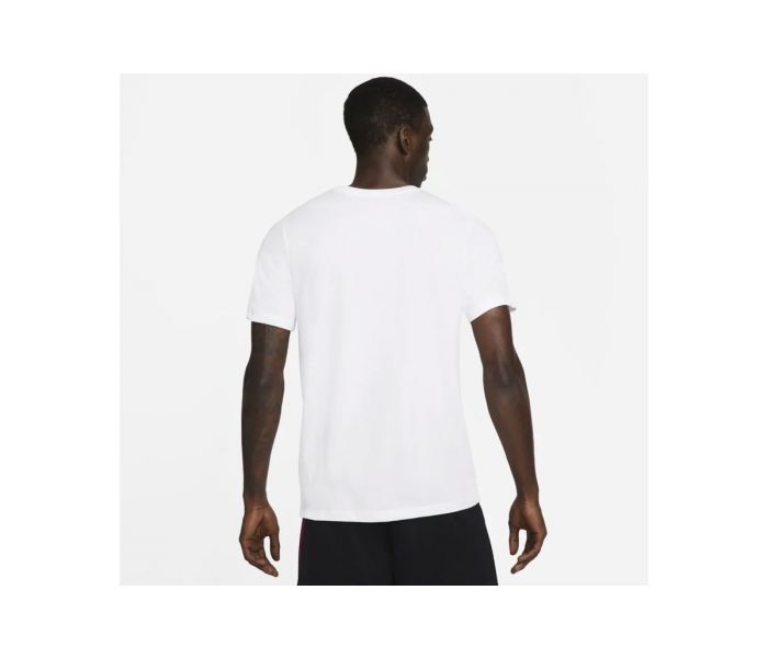 Camiseta Nike Hombre Cuello Redondo Blanca Algodón - DN2982-100