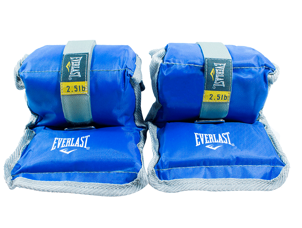 Pesas Muñequeras o Tobilleras Everlast 2,5lbs - EVWW625