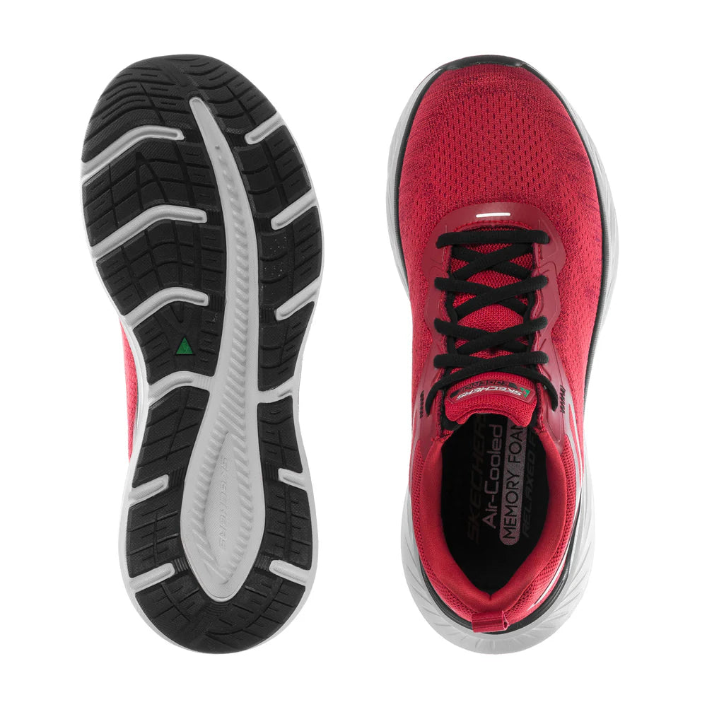 Tenis SKECHERS Hombre Edgeride Exxo Rojo Negro - 232836-RDBK