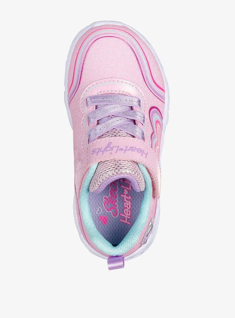 Tenis niña Skechers Heart Lights 302689N-LPMT