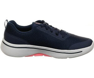 Tenis Dama SKECHERS Go Walk Arch Fit Azul Rosa - 124887-NVPK