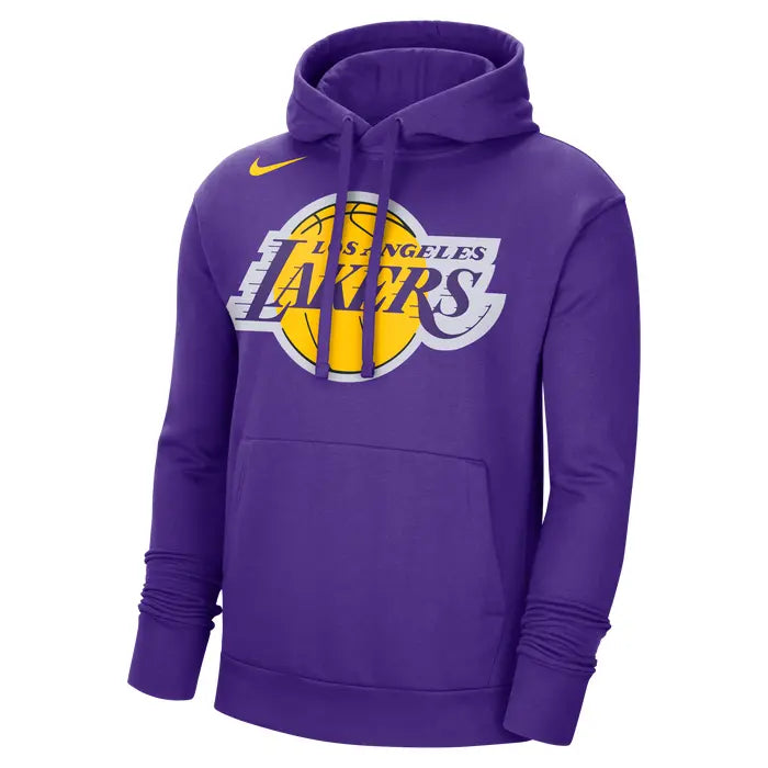 Hoodye NIKE Hombre Lakers Algodón Cerrado Morado - DN4709-504