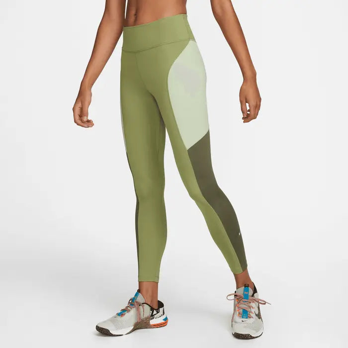 Licra NIKE Dama Training Larga Verde - DQ5550-335