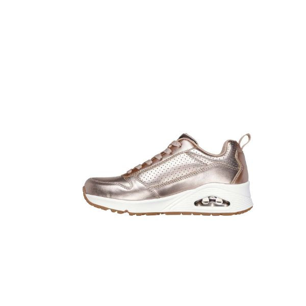 Tenis SKECHERS Dama Uno Metallixs Dorado Rosa - 177109-RSGD