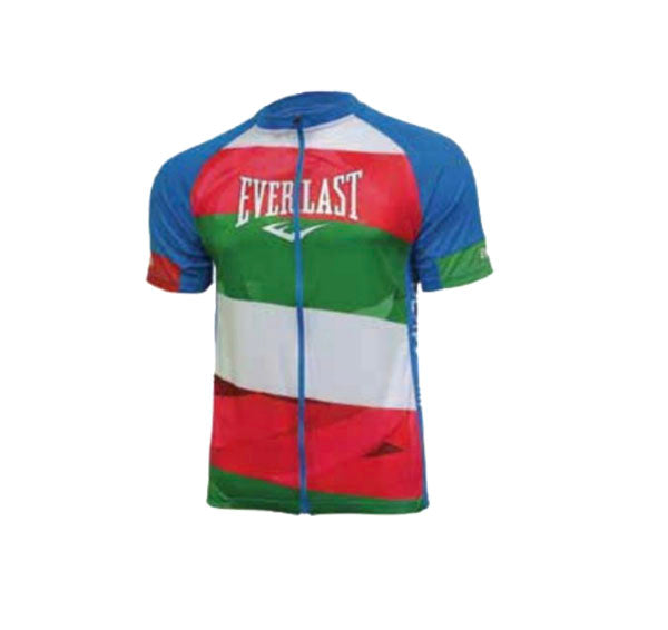 Jersey hombre Ciclismo Rojo, Verde Blanco  - EV77XBM907