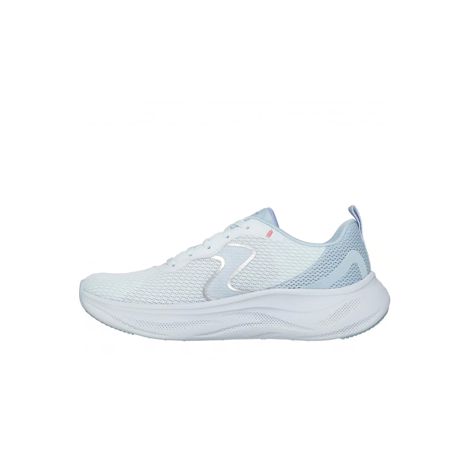 Tenis SKECHERS Dama Cloud Smooth Wave Gris Claro - 150562-MTMT