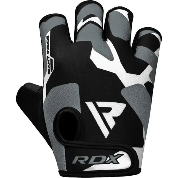 Guantes  RDX Negro Gris - WGS-F6G