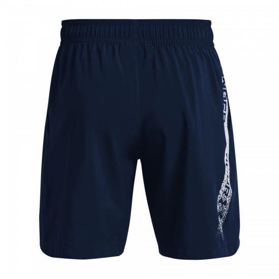 Pantaloneta Under Armour Hombre Azul Oscuro Entrenamiento - 1370388-408