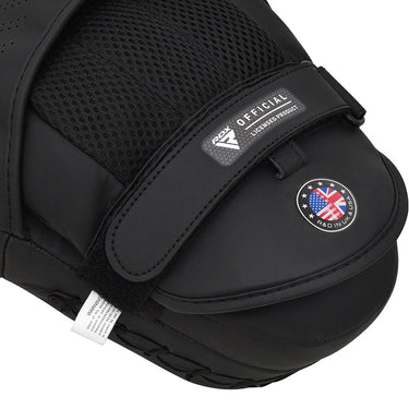 Guante De Entrenador RDX Negro Dorado - FPR-T17BGL