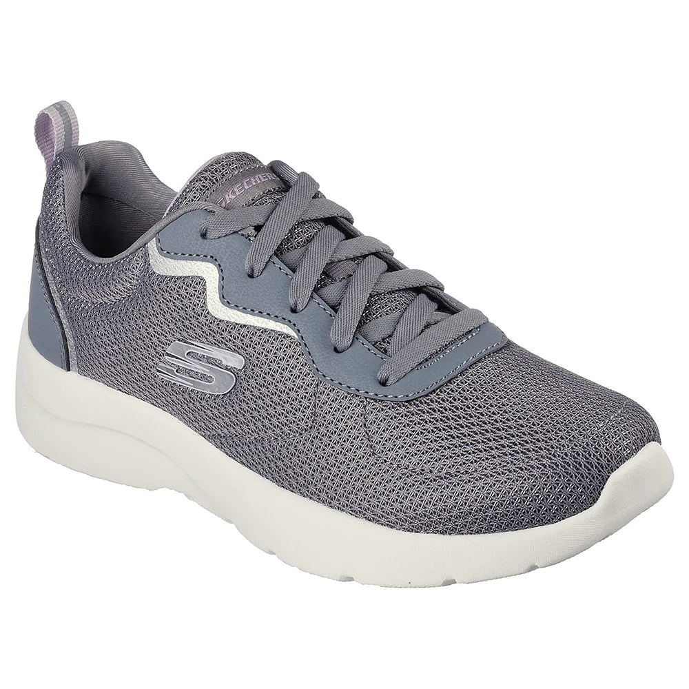 Tenis SKECHERS Dama Dynamight Gris Oscuro - 149692-CHAR