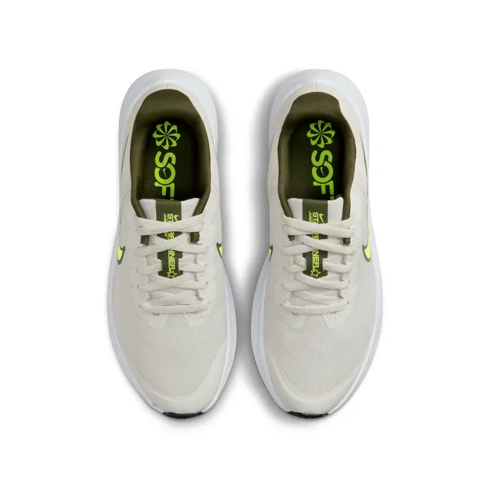 Tenis Nike Junior Star Runner 3 Beige Amarillo - DA2776-011