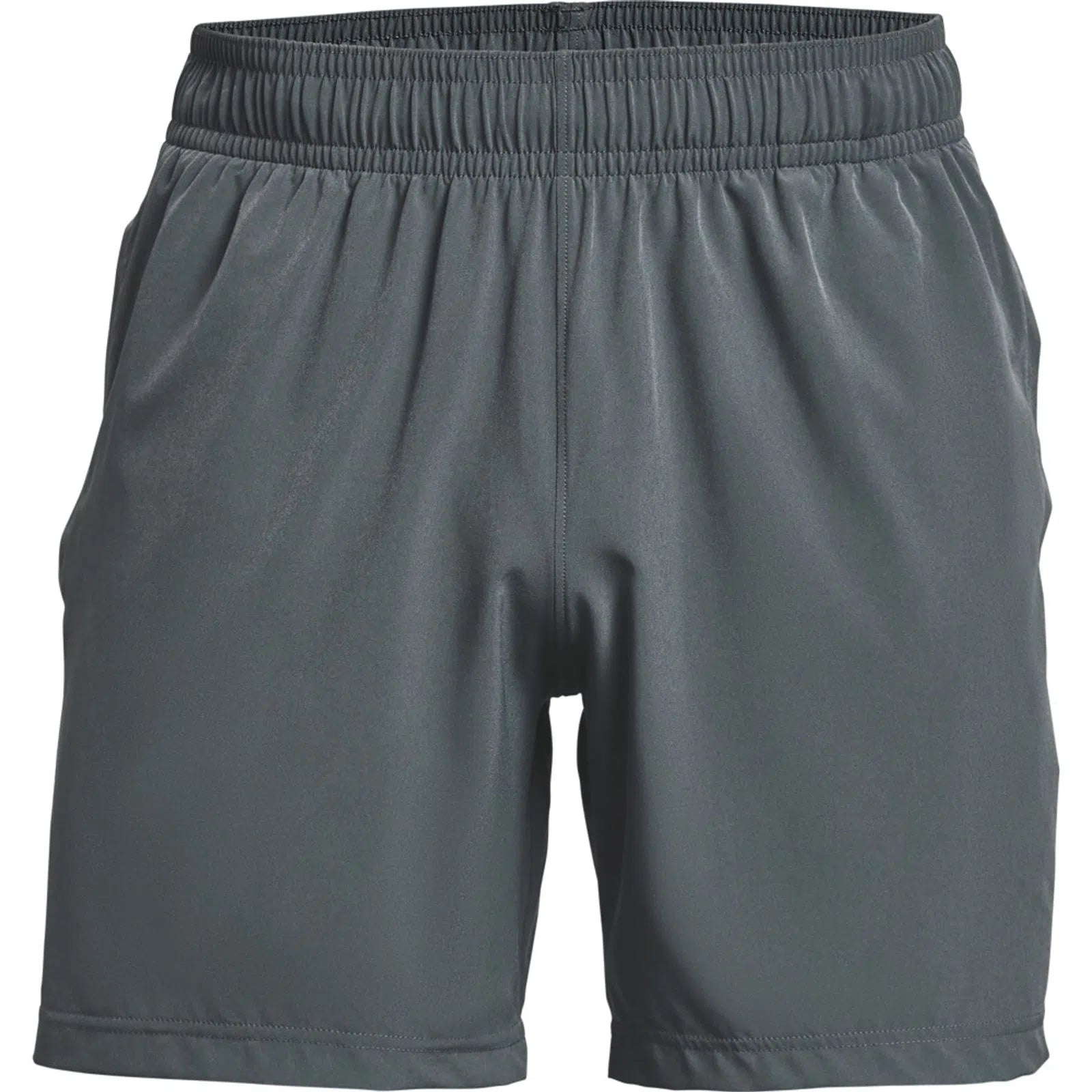 Pantaloneta Under Armour Hombre Gris Corta Running - 1365212-012
