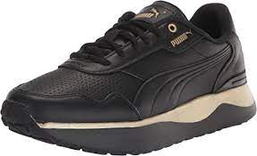 Tenis Dama Puma R78 Voyage Premiun L Negro dorado - 38383802-R78-VOYAGE-PREMI
