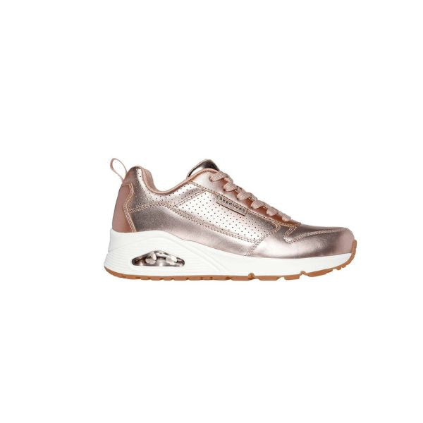 Tenis SKECHERS Dama Uno Metallixs Dorado Rosa - 177109-RSGD