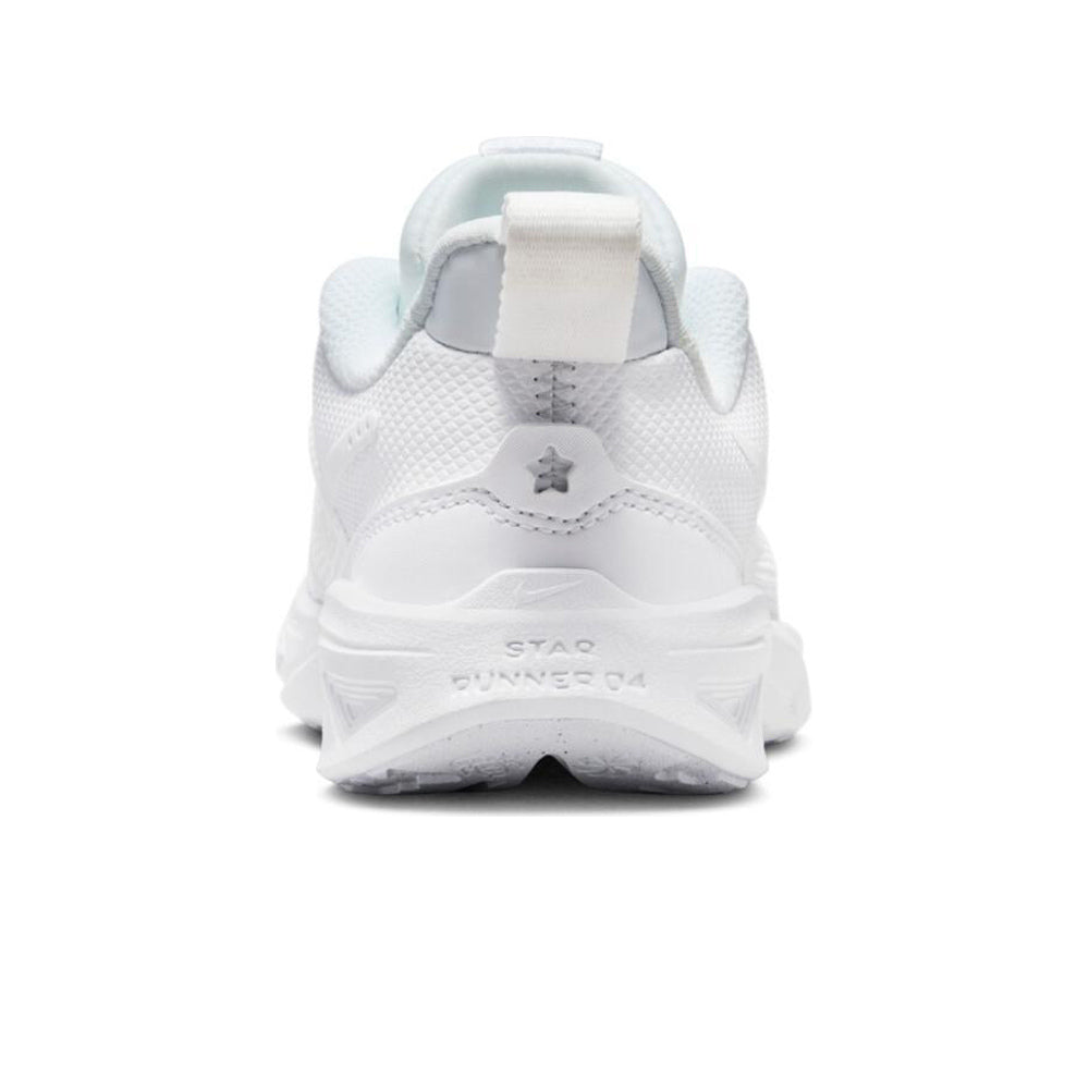 Tenis Nike Junior Star Runner 4 Todo Blanco - DX7614-100