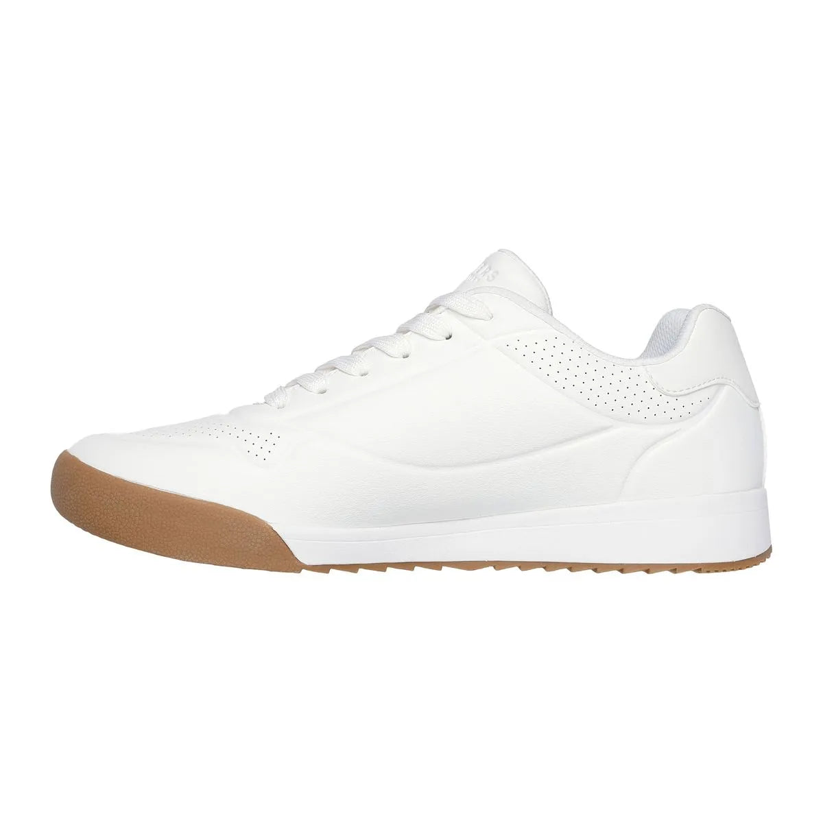 Tenis SKECHERS Hombre Zinger 2.0 Blanco Cuero The Armen - 183283-WHT