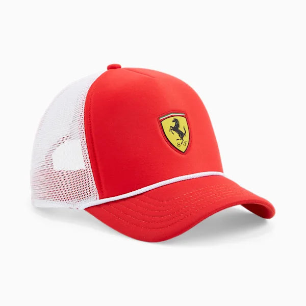 Gorra PUMA Hombre Ferrari Roja Blanca - 024774-01