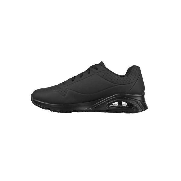 Tenis SKECHERS Hombre  Uno Sr Sutal Todo Negro Resistencia - 200054-BLK