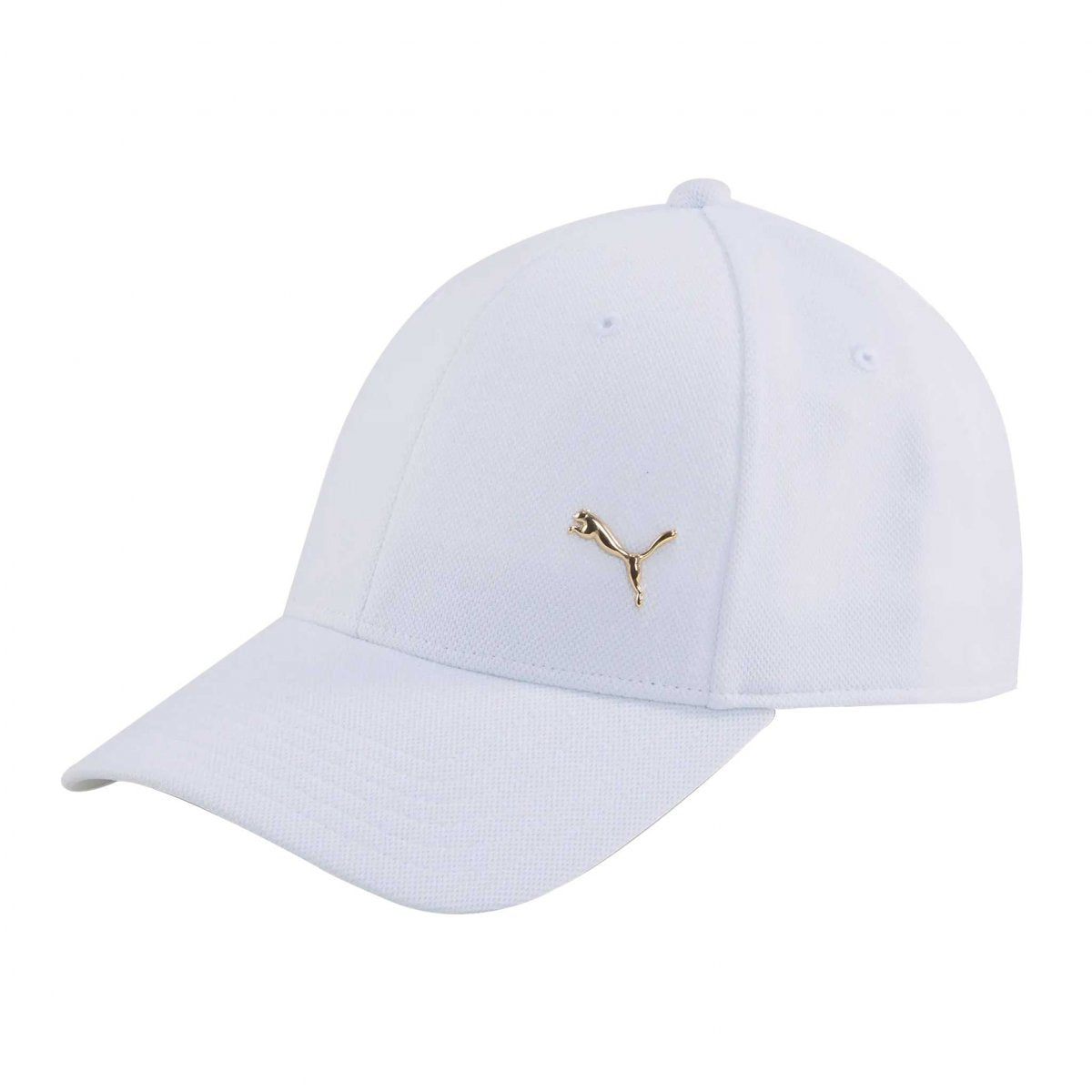 Gorra PUMA Unisex Blanca Logo Metal - 024158-02