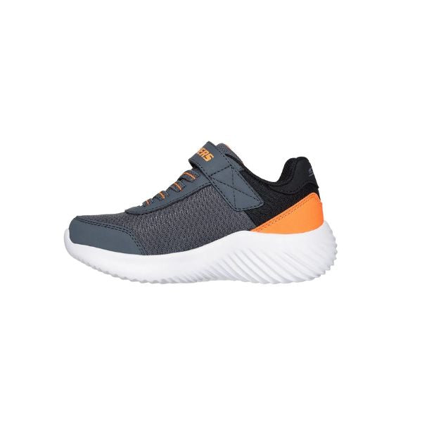 Tenis SKECHERS Junior  Bounder Trekzic Gris Naranja - 403908L-CCOR