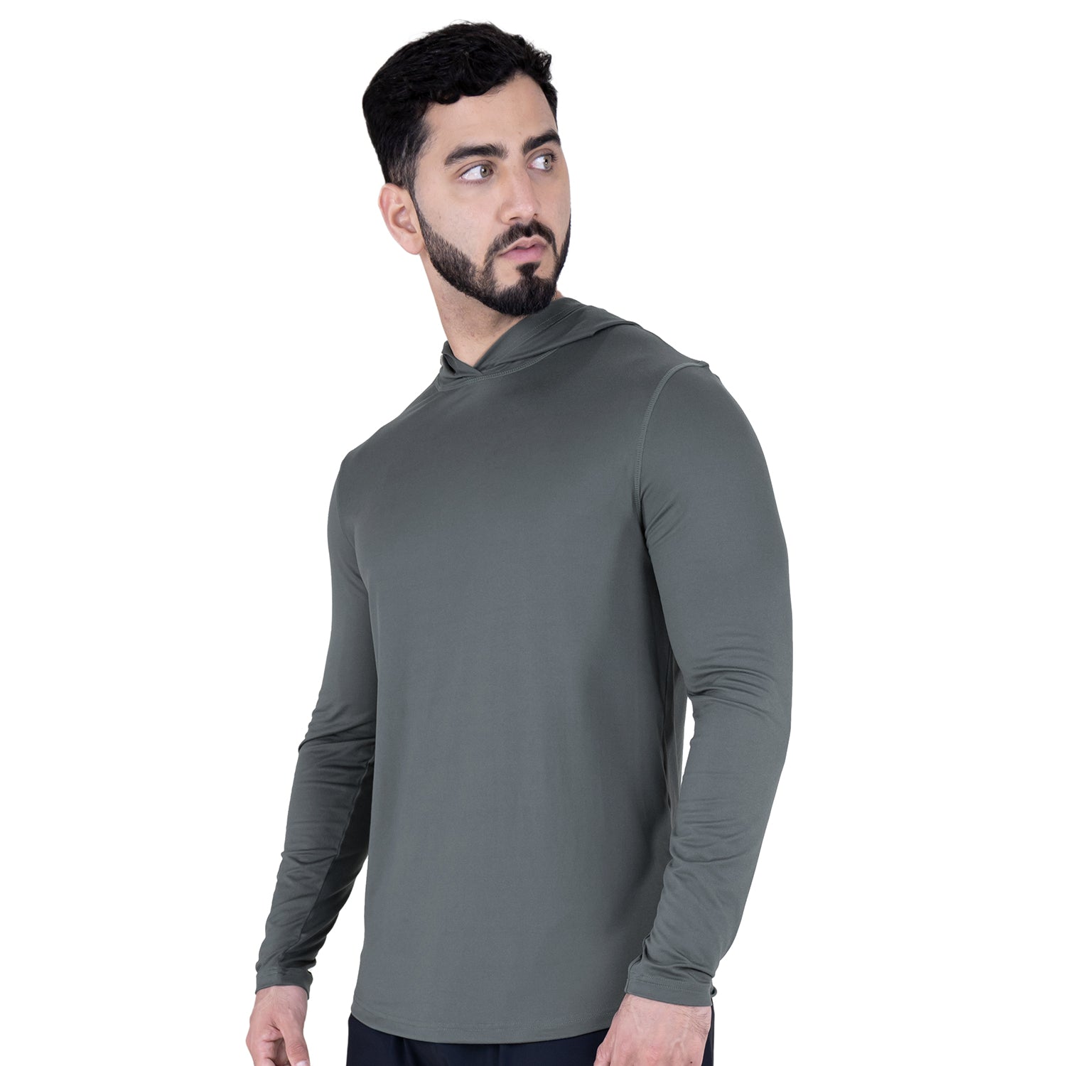 Hoodye EVERLAST Hombre Gris Algodón Training - EV94HEM552