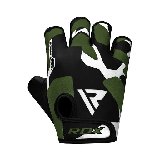 Guantes  RDX Negro Blanco - WGS-F6GN