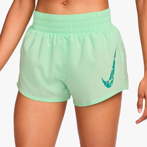 Pantaloneta Nike Dama Verde Biche Running - FN2601-376