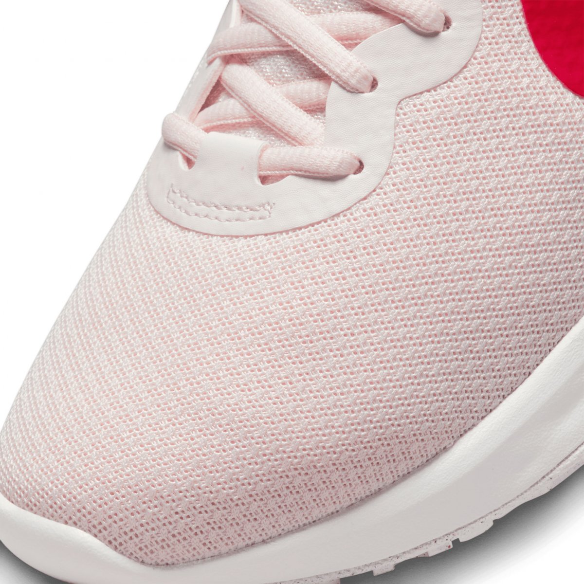 Tenis Nike Dama Revolution 6 NN Blanco Rojo - DC3729-601