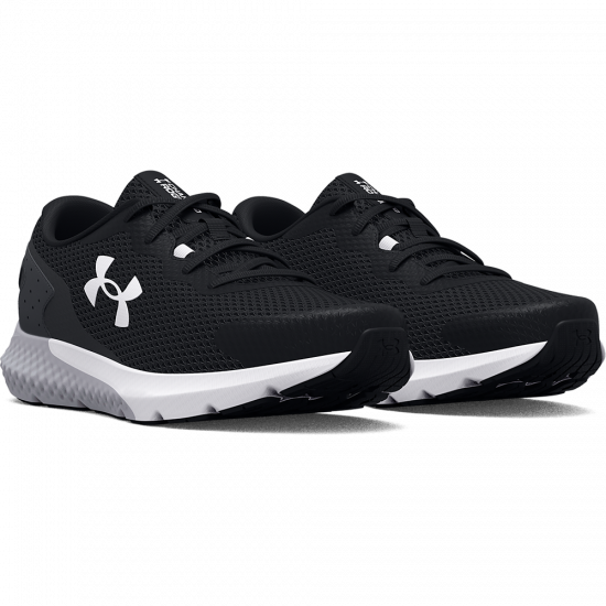 Tenis Under Armour Hombre Charged Rogue 3 Negro Gris - 3024877-002
