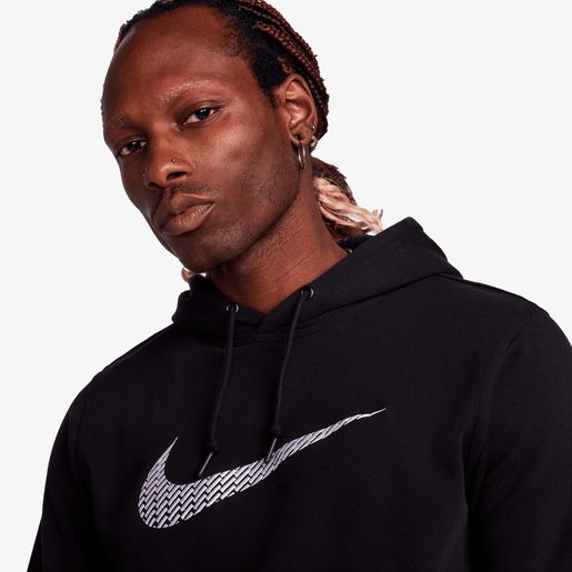 Hoddie Nike Hombre Cerrado Capota Negro - 694099-010