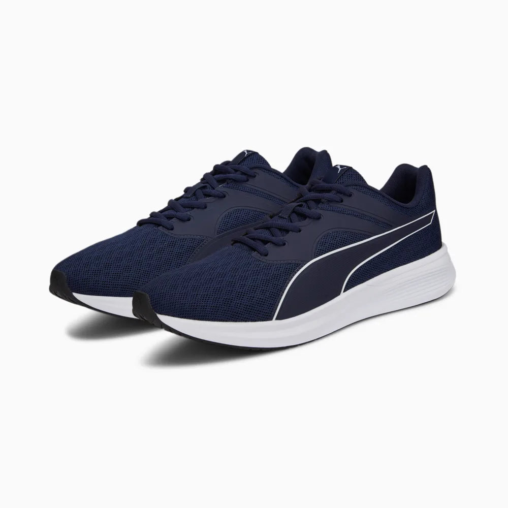 Tenis PUMA Hombre Azules Peacoat Azul Blanco - 377028-02