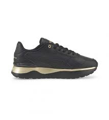 Tenis Dama Puma R78 Voyage Premiun L Negro dorado - 38383802-R78-VOYAGE-PREMI
