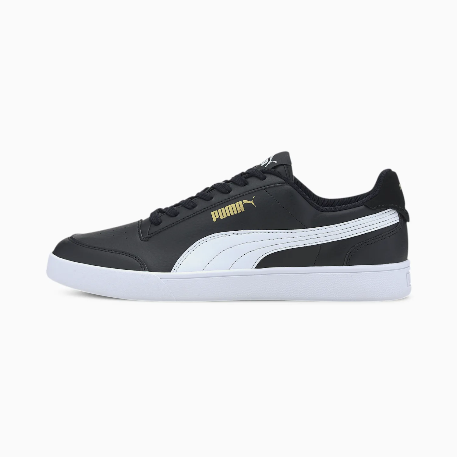 Tenis Hombre PUMA Shuffle Negros Blancos - 309668-04